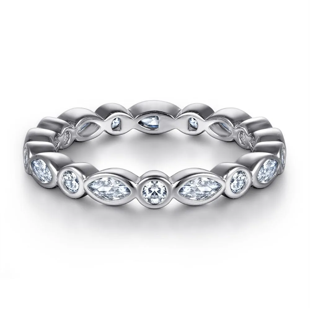 The Forever ring in silver