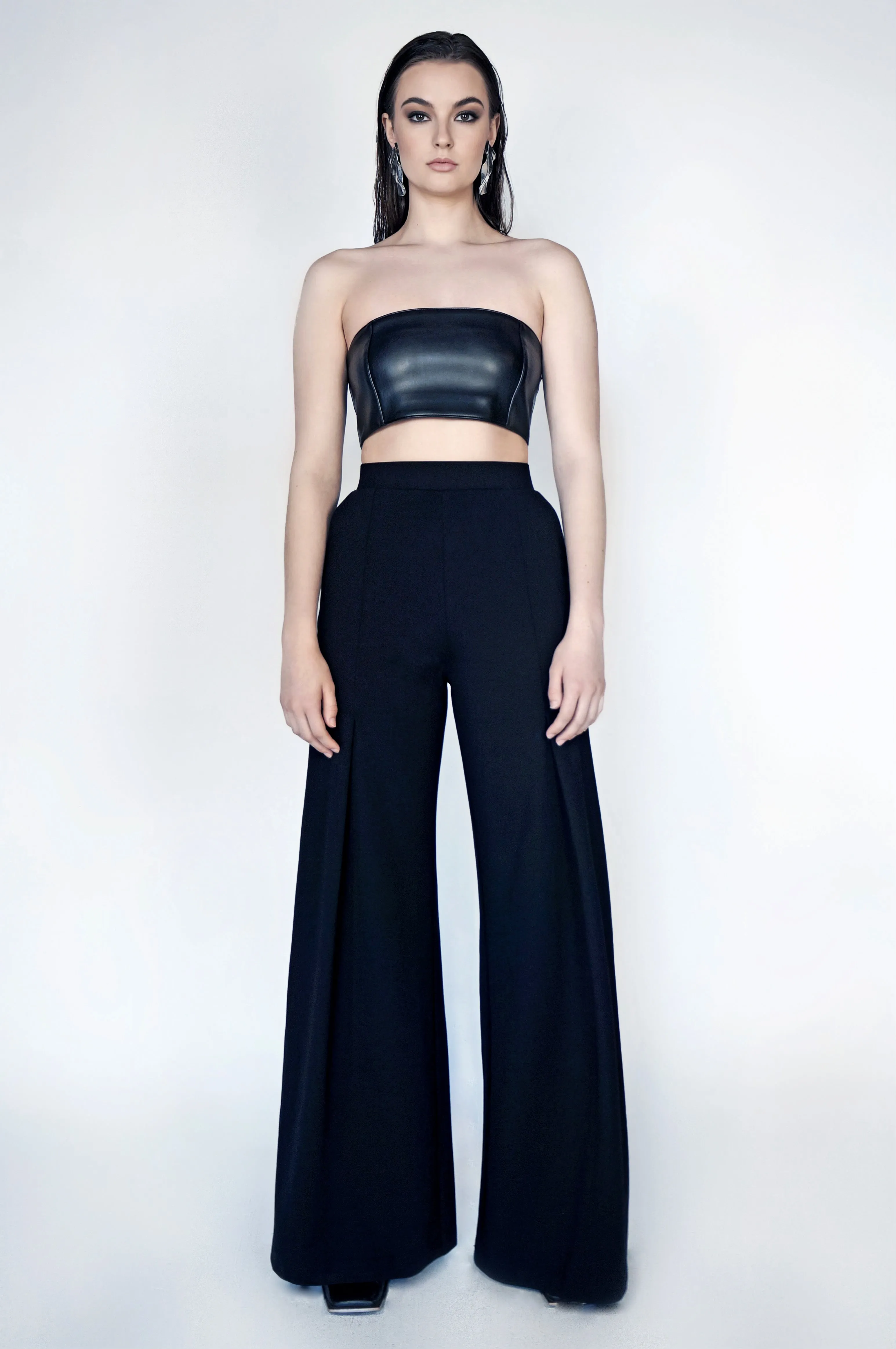 The Leather Bandeau