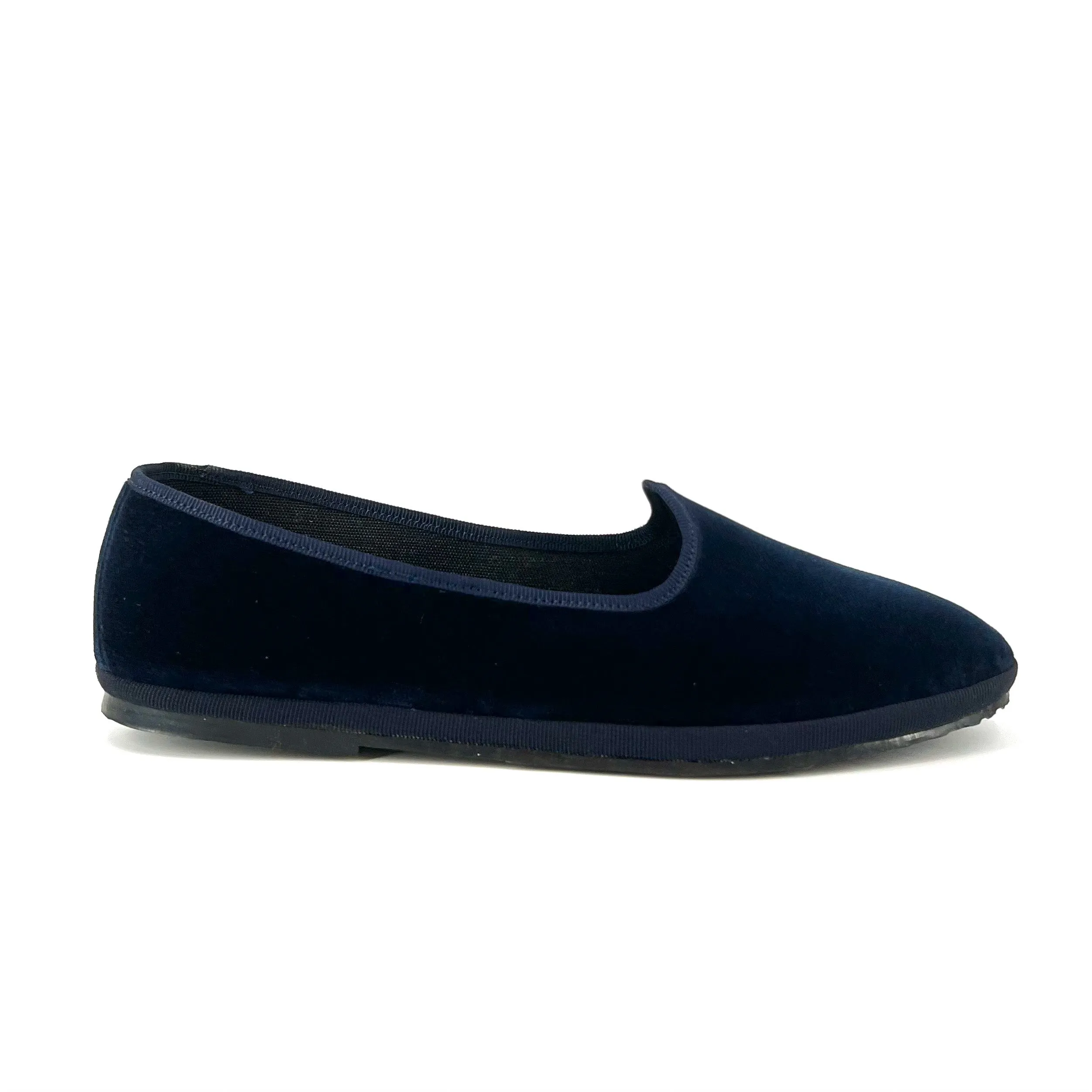 The Velvet Everyday Flat in Navy