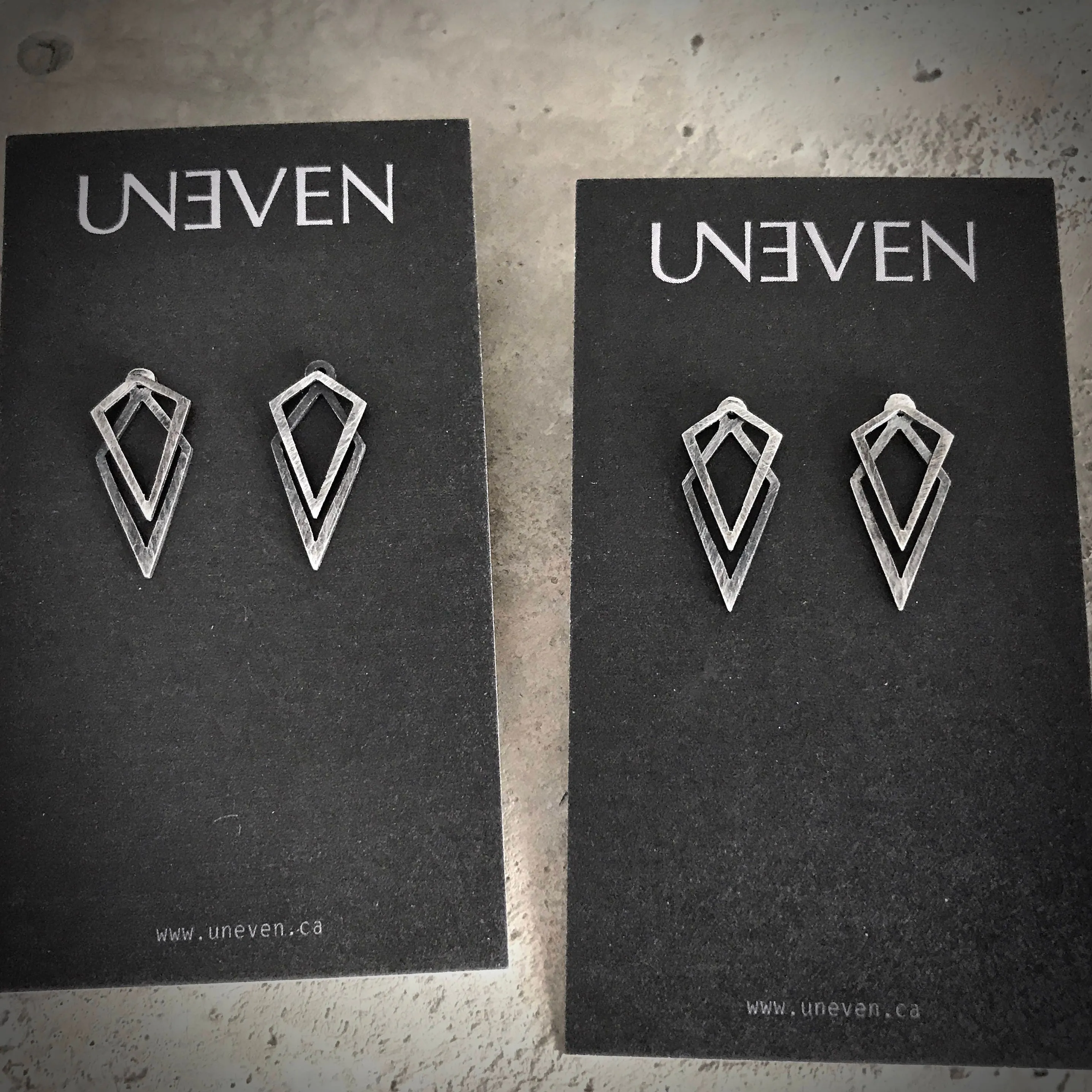 Uneven Signature Ear Jackets Earrings - Ready to Ship