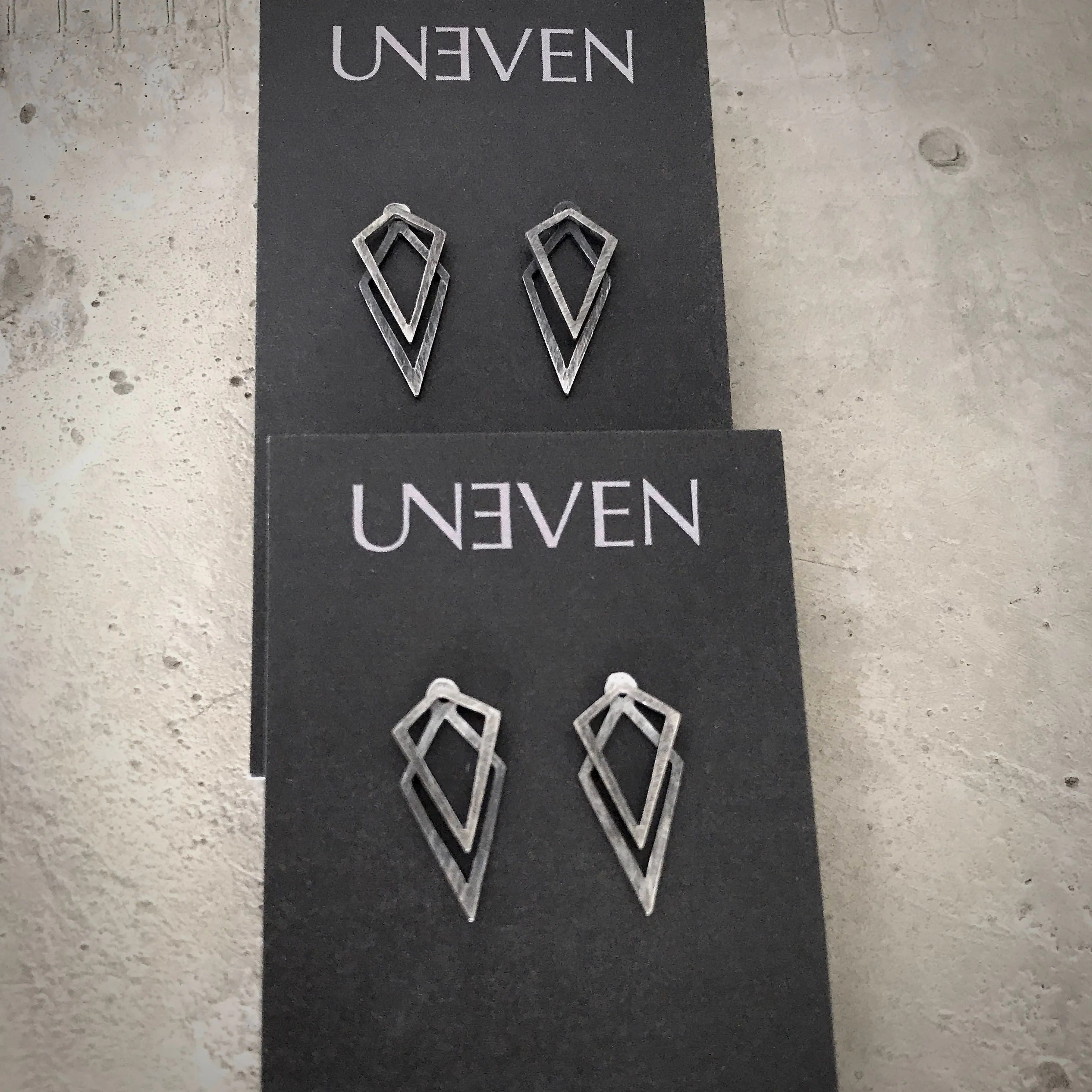 Uneven Signature Ear Jackets Earrings - Ready to Ship