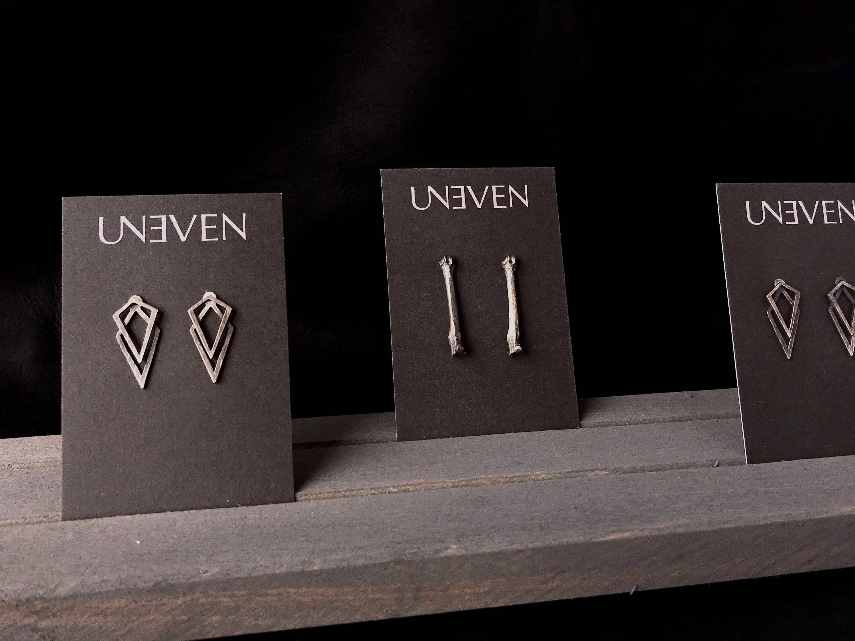 Uneven Signature Ear Jackets Earrings - Ready to Ship