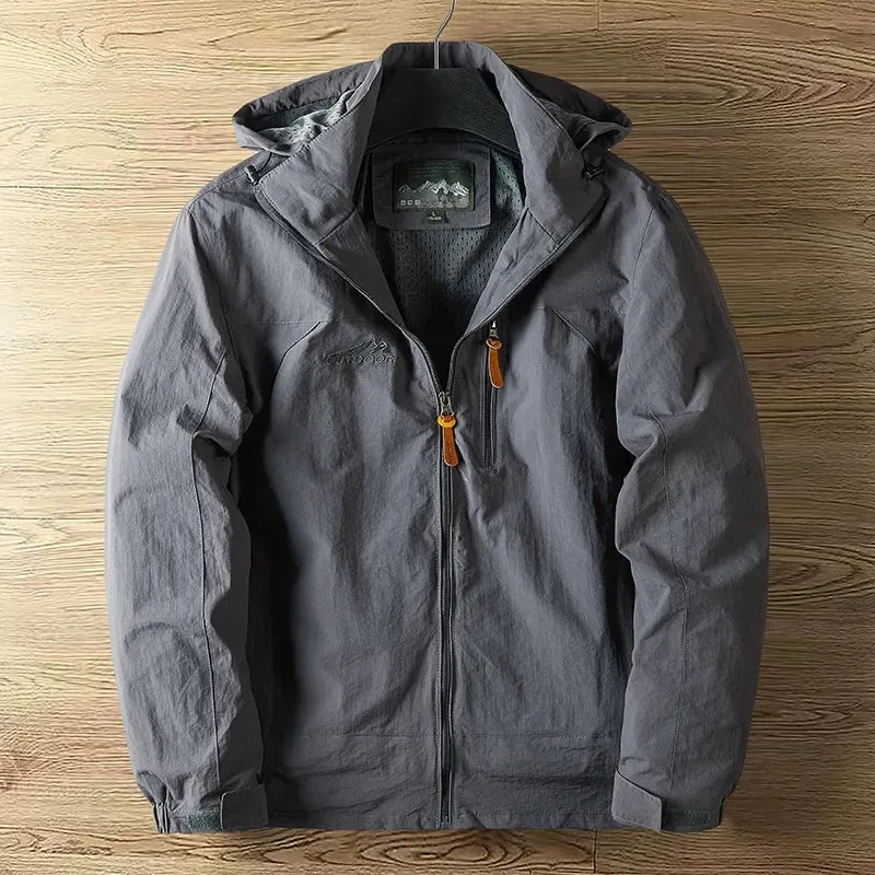 Veste outdoor pour hommes imperméable et respirante