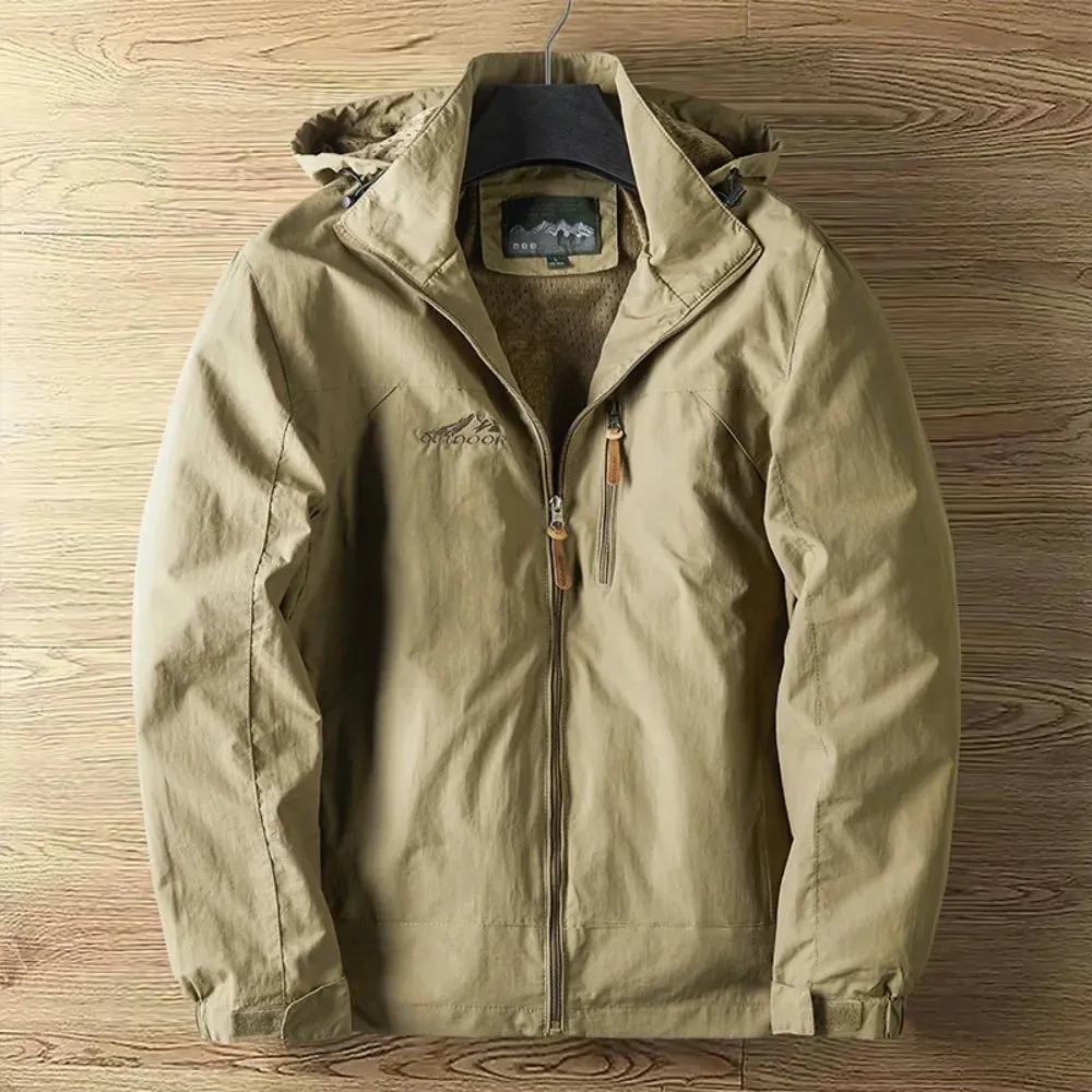Veste outdoor pour hommes imperméable et respirante