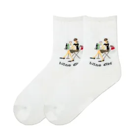 Wine Girl Socks – Women's Crew Sock