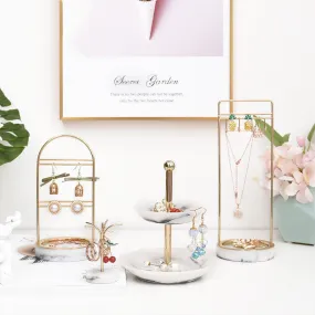 Yeknu Elegance Golden Jewelry Storage