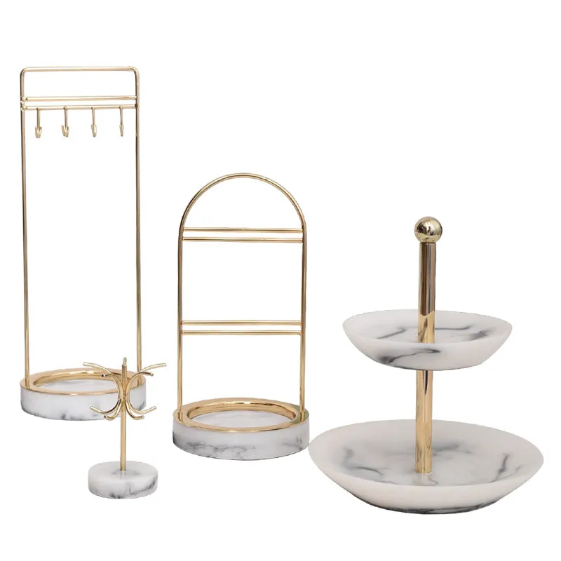 Yeknu Elegance Golden Jewelry Storage